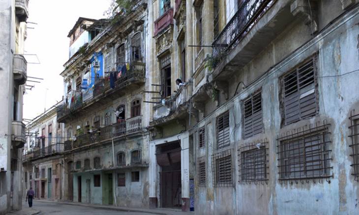 Corner of Calle Industria and San Miguel, Centro, Havana.